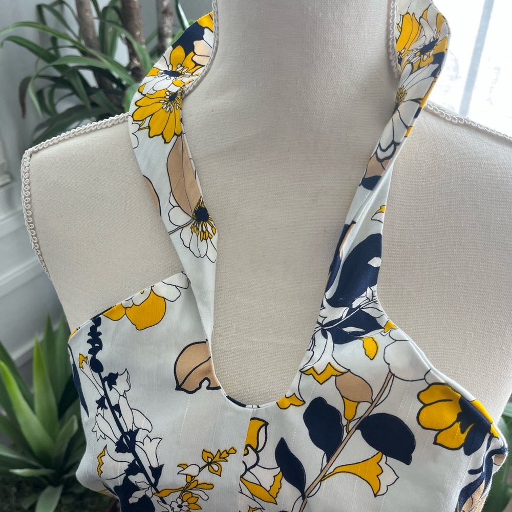 Handmade 1970s halter top maxi one of a kind - Picture 9 of 12